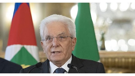 Mattarella L'Italia difende il diritto internazionale umanitario