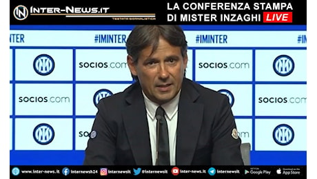 LIVE – Inzaghi e de Vrij in conferenza stampa alla vigilia di Inter-Stella Rossa