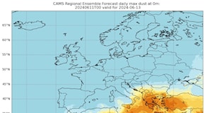 Allerta Meteo, nuova ondata di sabbia del Sahara sull’Europa: è allarme per la qualità dell’aria