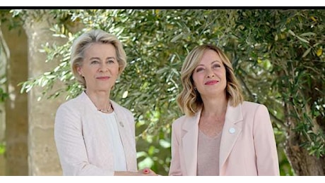 Meloni vede von der Leyen, colloquio su sviluppi in MO