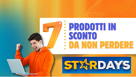 Star Days Euronics: 7 prodotti in sconto che non puoi perdere!