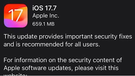 Chi dovrebbe aggiornare a iOs 17.7 e non a iOs 18