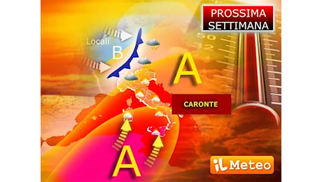 Meteo: Prossima Settimana scoppiettante, ancora caldissimo ma anche una novità, gli aggiornamenti