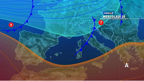 Nuove perturbazioni in arrivo, rischio di criticità al Nord. Le previsioni meteo dal 25 settembre