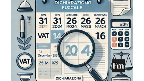 Prescrizione delle dichiarazioni fiscali a fine anno