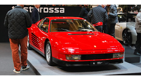 Ferrari, i 40 anni della Testarossa a Milano AutoClassica