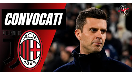 Juventus-Milan, i convocati di Thiago Motta: solo un assenza pesante