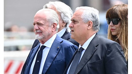 Repubblica - Bologna-Milan: Lotito, storico alleato di De Laurentiis, ha fatto campagna per il rinvio