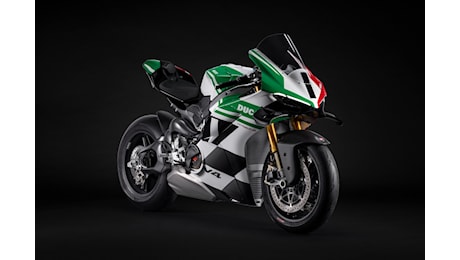 Ducati Panigale V4 Tricolore 2025: doppia faccia e solo 1000 esemplari - News