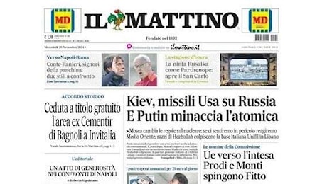 Il Mattino: Conte-Ranieri, signori della panchina: due stili a confronto