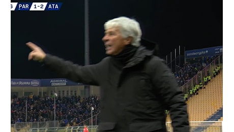 Gasperini espulso in Parma-Atalanta non si contiene, sfogo infinito: Deficiente