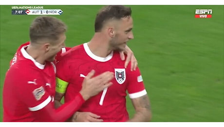 VIDEO / Arnautovic show in nazionale: gol capolavoro contro la Norvegia di Haaland