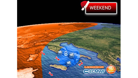 Meteo Weekend: nuovo fronte perturbato tra Sabato 14 e Domenica 15, vediamo dove colpirà