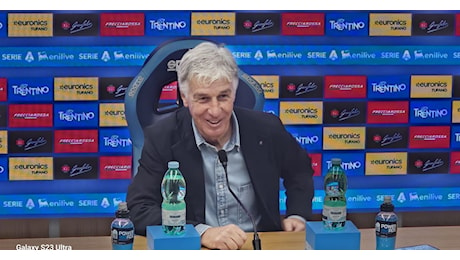 Gasperini in conferenza: “Abbiamo un nucleo forte. Scudetto? Se giochiamo così…”