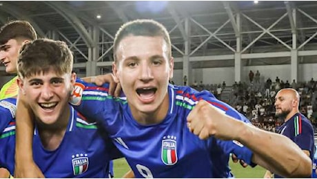 Camarda in gol con l'Italia U19, altro assist per Magni: 3-0 alla Bosnia