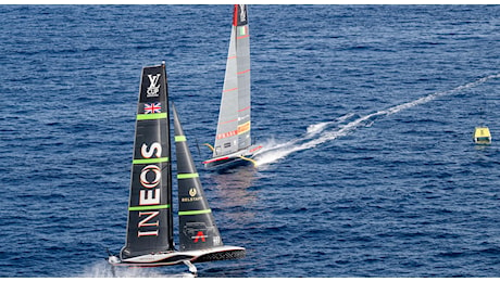 Luna Rossa Prada Pirelli perde con Ineos Britannia dopo la vittoria con NYYC American Magic