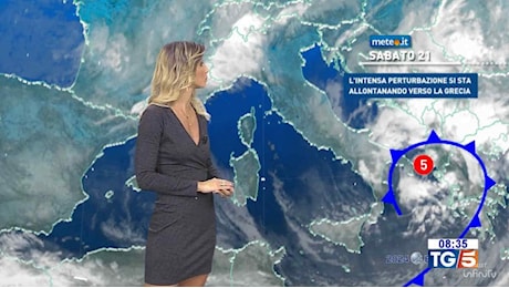 Meteo, 21 dicembre con piogge residue ma domenica nuova perturbazione