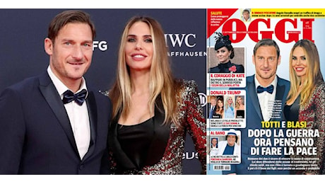 Ilary Blasi e Francesco Totti, perché la pace conviene a entrambi. Foto e video