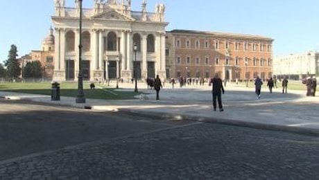 Giubileo 2025, le immagini della nuova piazza San Giovanni a Roma