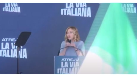 Giorgia Meloni ad Atreju: Chiamate l'ambulanza!, attimi di paura nella Sala Colombo