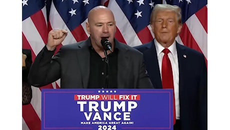 Elezioni Usa: chi è Dana White, il boss della Ufc che sostiene Trump