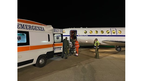 Neonato di pochi mesi in pericolo di vita trasportato d’urgenza con volo dell’Aeronautica Militare