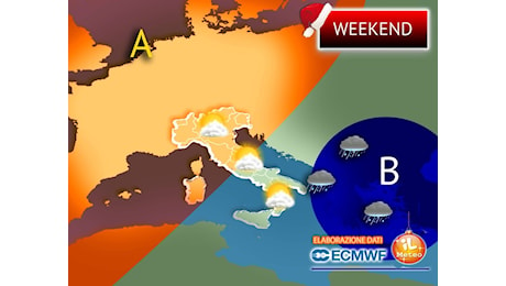 Meteo: Weekend, una Goccia Fredda lambirà l'Italia, le conseguenze e la tendenza fino a Capodanno