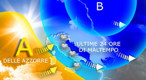 Previsioni meteo, maltempo per altre 24 ore: poi arriva il gradevole Anticiclone delle Azzorre