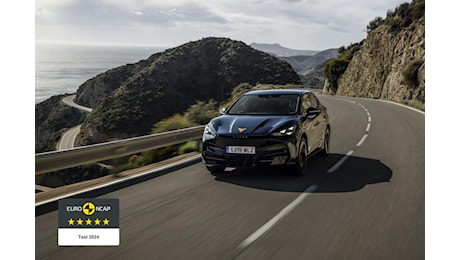 Cupra Tavascan conquista le cinque stelle nei test Euro NCAP