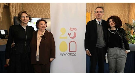 Celebrazioni per i 2500 anni di Napoli, ecco il logo