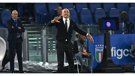 Prove di fuga per l'Italia, Spalletti Israele ha qualità