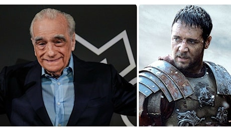 L'inaspettata confessione di Martin Scorsese: Ammiro Ridley Scott per aver girato Il Gladiatore. E non dico arrivederci al cinema