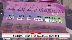 Cosenza, torna il festival delle invasioni · Video LaC News24