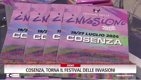 Cosenza, torna il festival delle invasioni · Video LaC News24