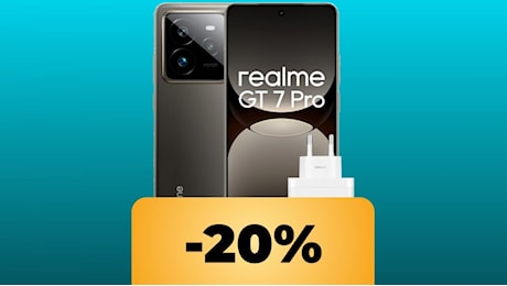 Lo smartphone Realme GT 7 Pro è in sconto per il lancio su Amazon Italia, grazie al Black Friday