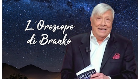 Oroscopo Amore di Branko dal 13 al 20 novembre 2024