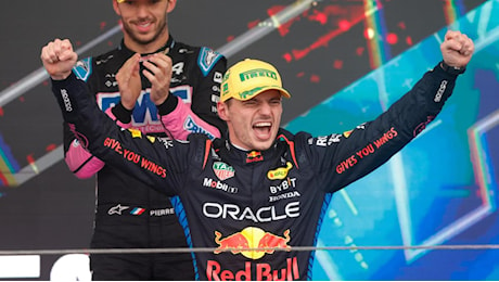 Verstappen trionfa a Interlagos, una vittoria da ricordare