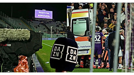 Bove, il malore e l’inadeguatezza di Dazn: nel momento più drammatico la Serie A rimane al buio