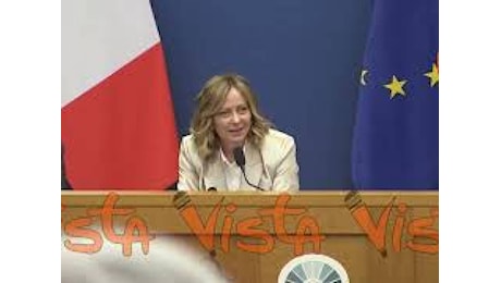 VIDEO: Meloni: Rimpasto di Governo e Salvini al Viminale non sono questioni all'ordine del giorno