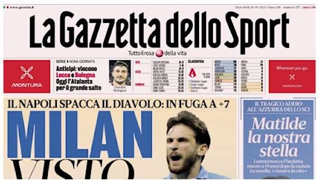 Il titolo di Gazzetta è un messaggio a Ibrahimovic per le parole su Conte?