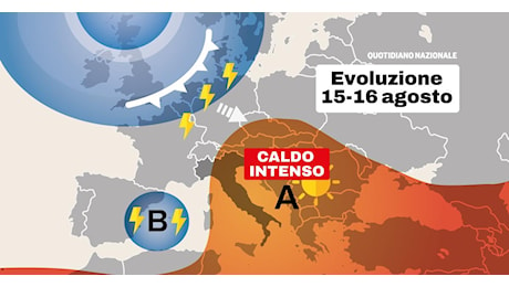 Caronte arroventa Ferragosto, ma attenti ai temporali anche in Sardegna e Liguria