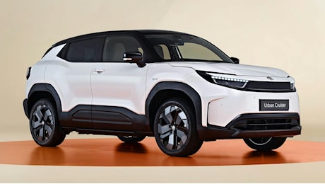 Svelata la nuova Toyota Urban Cruiser, arriverà nel 2026