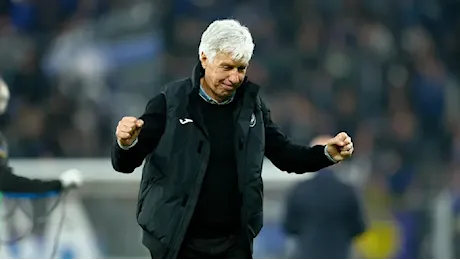 Atalanta, Gasperini: «Partita dura, ma tutti hanno dato il loro contributo»