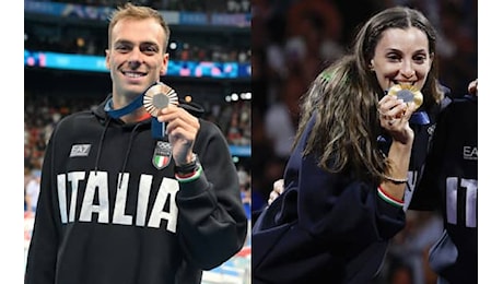 Olimpiadi Parigi 2024, Paltrinieri-Fiamingo: amore e due medaglie in un quarto d'ora