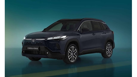 Nuovo Toyota Corolla Cross 2025, restyling per il Suv ibrido