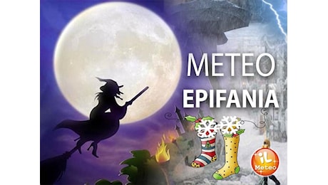 Meteo: Befana, una Perturbazione porterà Vento, Piogge e anche la Neve, i dettagli