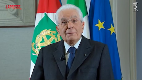 VIDEO Mattarella: Pace grida sua urgenza, nuovo anno la porti ovunque