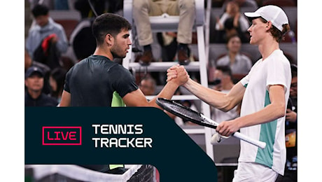 Tennis Tracker: Finale ATP Pechino, Sinner-Alcaraz, si va al terzo set : 7-6, 4-6 - LIVE