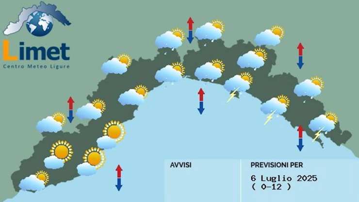 Meteo, l’anticiclone sub-tropicale si indebolisce: sulla Liguria torna un po’ di aria fresca - IVG.it Meteo, l’anticiclone sub-tropicale si indebolisce: sulla Liguria torna un po’ di aria fresca - IVG.it