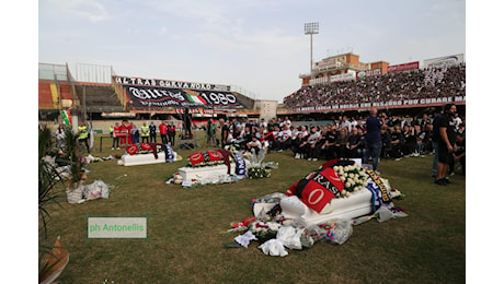 Le lacrime di Canonico: “Foggia non vi dimenticherà mai”